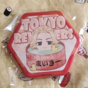 Tokyo Revengers Shibuya Jack Loft Public Bath Sano Manjiro Can Badge F/S-M501 fr