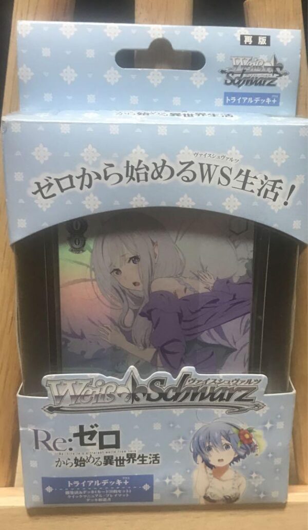 Re Zero Weiss Schwarz Trial Deck F/S-M503 from japan Rare  Good condition