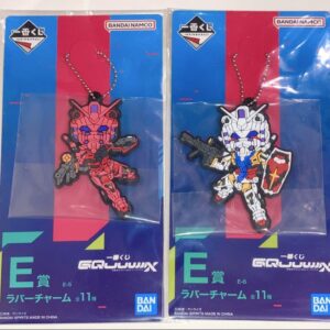 Ichibankuji Zeke Axe Prize Rubber Charm White Gundam Red F/S-M503 from japan Rar