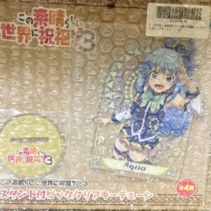 A Blessing On This Wonderful World Big Clear Keychain With Stand Konosuba F/S-M5