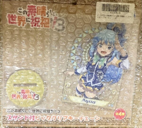 A Blessing On This Wonderful World Big Clear Keychain With Stand Konosuba F/S-M5