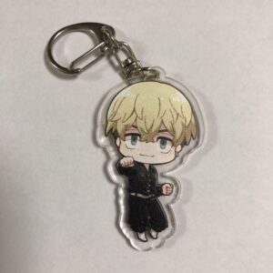 Toribe Chifuyu Acrylic Keychain F/S-M501 from japan Rare  Good condition