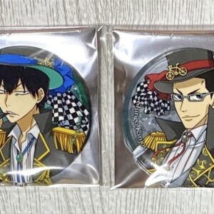 Yowamushi Pedal Seasonal Plants Kaitou Can Badge Arakita Kinjo F/S-M501 from jap