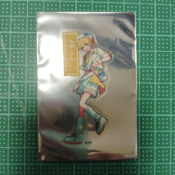 Kagamine Ren Magical Mirai Clear Sticker F/S-M501 from japan Rare  Good conditio