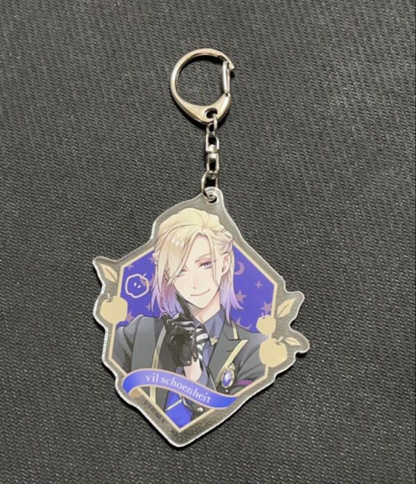 Twisted Wonderland Wilschoenheit Acrylic Keychain F/S-M503 from japan Rare  Good