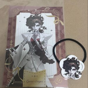 Personality V Opera Singer Postcard Hair Strap Set F/S-M501 from japan Rare  Goo