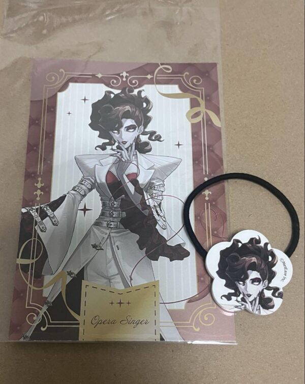 Personality V Opera Singer Postcard Hair Strap Set F/S-M501 from japan Rare  Goo