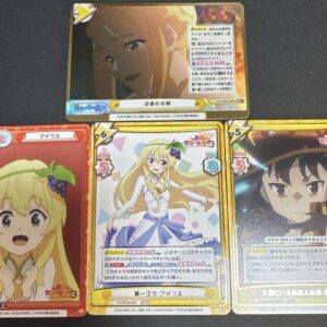 Reverse Konosuba 3 Gre Pr Rrr Set Of 4 Resolve F/S-M503 from japan Rare  Good co
