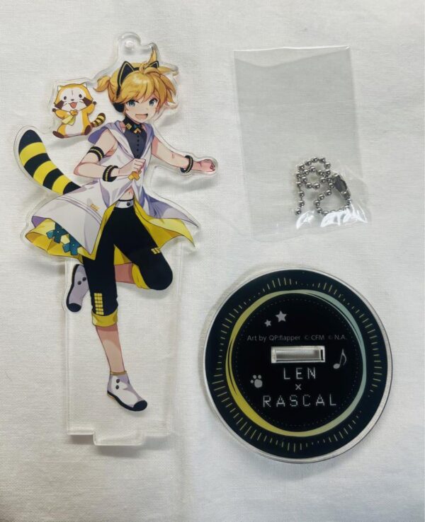 Kagamine Len Acrylic Stand Acsta Rascal Madimilla Magical Mirai F/S-M501 from ja
