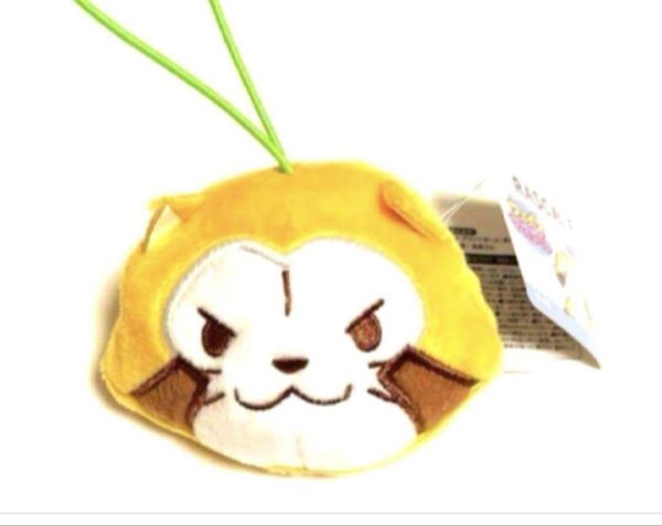 Raccoon Rascal Keychain F/S-M501 from japan Rare  Good condition