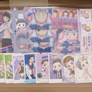 Yowamushi Pedal Yowa Midosuji Sho Paper Set F/S-M501 from japan Rare  Good condi