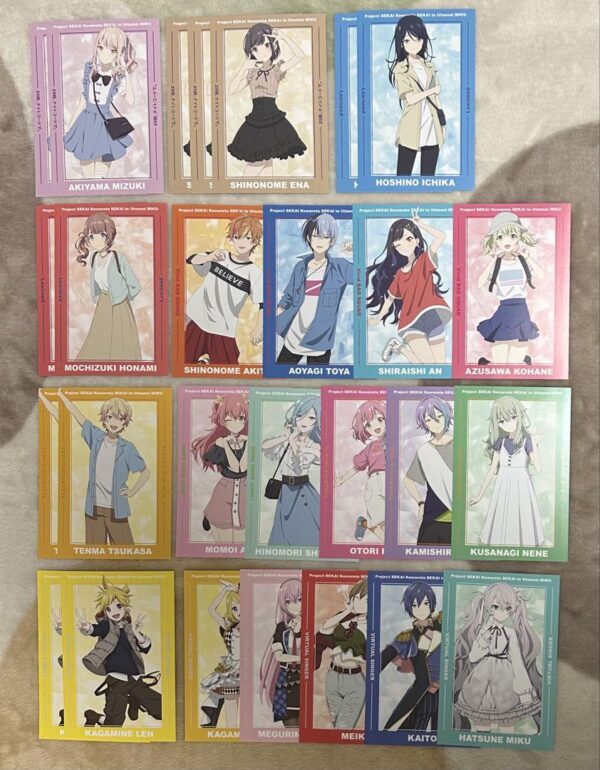 Project Sekai Animate Fair Postcard Bonus 27 Cards F/S-M501 from japan Rare  Goo