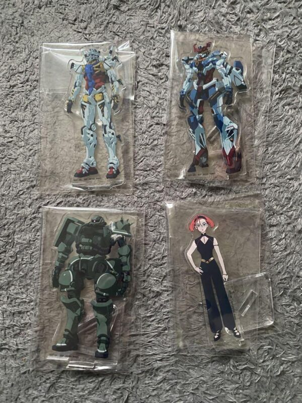 Ichibankuji Gundam Zeek Axe Prize D Acrylic Stand F/S-M503 from japan Rare  Good