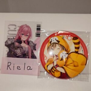 Hatsune Miku Rascal 2018 Can Badge Meiko F/S-M501 from japan Rare  Good conditio