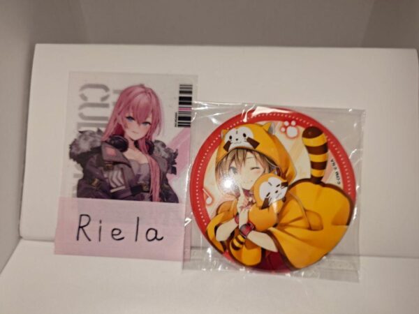 Hatsune Miku Rascal 2018 Can Badge Meiko F/S-M501 from japan Rare  Good conditio