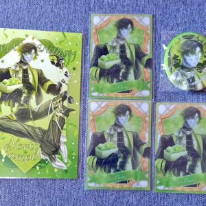 Personality 5 Royal Fools Gold Can Badge Card Postka F/S-M501 from japan Rare  G