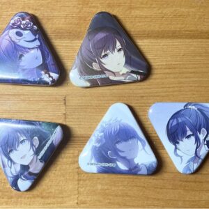 Project Seka Asahina Mafuyu Mini Triangle Can Badge Collection 5 Pieces F/S-M501