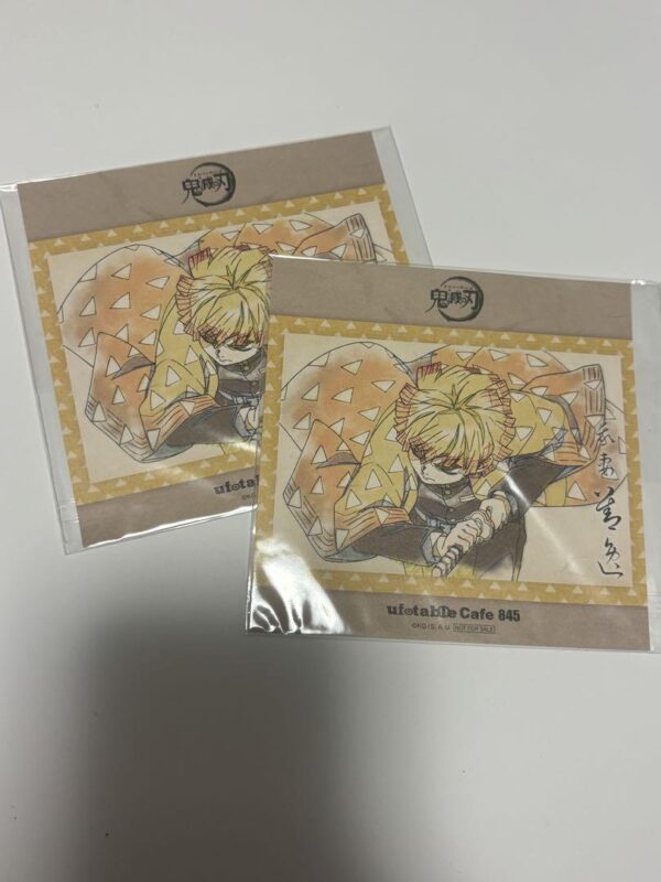 Demon Slayer Ufotable Cafe Coaster-Style Postcard F/S-M501 from japan Rare  Good
