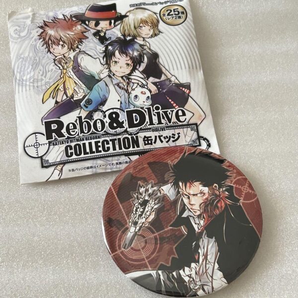 Amano Akira Exhibition Collection Can Badge Xanxus Zanzas Varier F/S-M501 from j