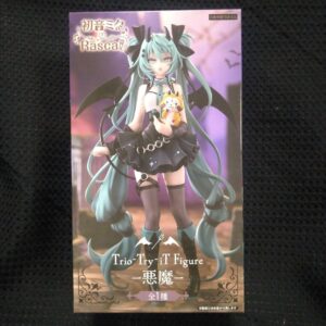Hatsune Miku Rascal Trio-Try-It Figure Devil F/S-M501 from japan Rare  Good cond