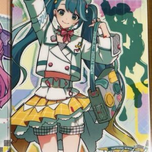 Magical Mirai Hatsune Miku Megurine Luka Clear Visual Poster F/S-M501 from japan