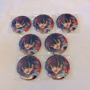 Ensemble Star Sengoku Shinobu Can Badge Trip F/S-M501 from japan Rare  Good cond