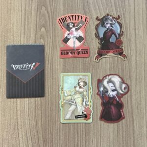 Identity V Bloody Queen Stickers Set Of 4 F/S-M501 from japan Rare  Good conditi