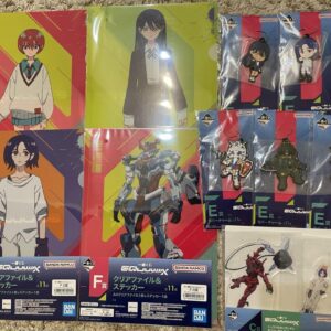 Ichibankuji Mobile Suit Gundam Zeke Axe Prize C E F Total 10 Items F/S-M503 from