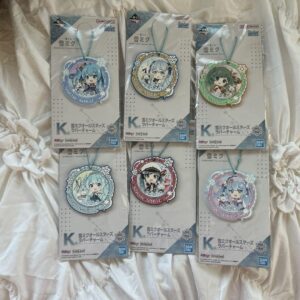 Snow Miku -Snow Miku- Second Season Rubber Charm F/S-M501 from japan Rare  Good