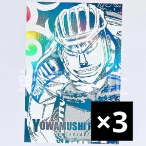 Yowamushi Pedal Akita Shoten Tsutaya Ip Foil Print Message Card Tadokoro F/S-M50