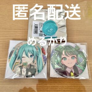 Project Seka Hatsune Miku Can Badge Rinrai F/S-M501 from japan Rare  Good condit