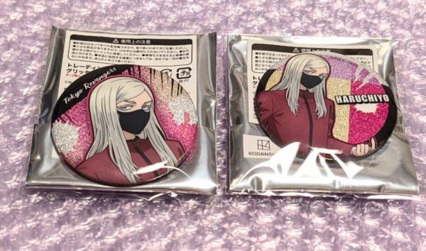 Tokyo Revengers Provocation Trading Glitter Can Badge Sanzu Haru Chiya F/S-M501