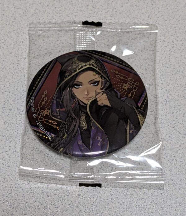 Anonymous Jamil Capsule Can Badge F/S-M503 from japan Rare  Good condition