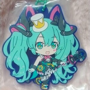Hatsune Miku Play And Magical Mirai 2019 Rubber Mascot F/S-M501 from japan Rare