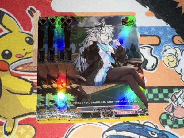 Vanguard Tsukiga Souen Spinya Spikiy Heath Sr 4 Cards F/S-M503 from japan Rare