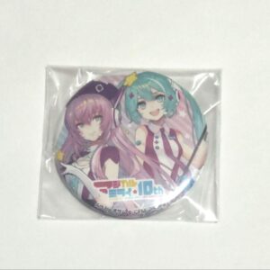 Madimilla Can Badge Hatsune Miku Megurine Luka 10Th 2022 F/S-M501 from japan Rar