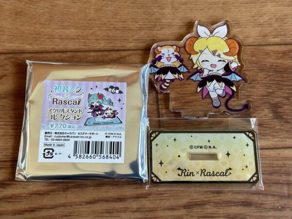 Kagamine Rin Hatsune Miku Rascal 2023 Acrylic Stand Collection F/S-M501 from jap