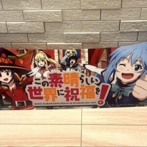 Pachislot Blessings On This Wonderful World Panel Sheet F/S-M503 from japan Rare