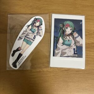 Project Seka Zozotown Hatsune Miku Cheki Sticker F/S-M501 from japan Rare  Good