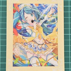 Hatsune Miku Postcard Bonus Hologram Specification Aigawa F/S-M501 from japan Ra