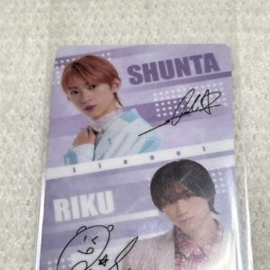 Ebidan Wafer Card Lienel Kondo Shunta Morita Riso Pair Design F/S-M501 from japa