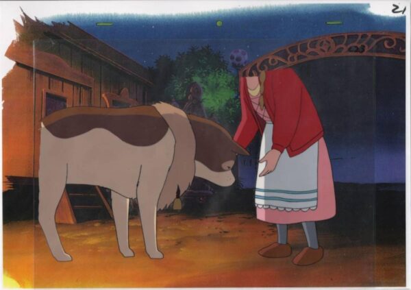 Flanders Dog Cel 6 F/S-M501 from japan Rare  Good condition