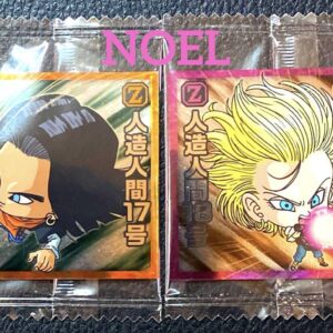 Dragon Ball Super Warrior Seal Wafer Android No. 17 18 F/S-M501 from japan Rare