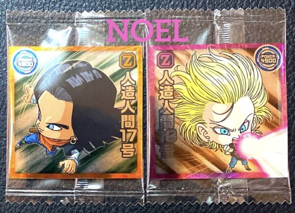 Dragon Ball Super Warrior Seal Wafer Android No. 17 18 F/S-M501 from japan Rare