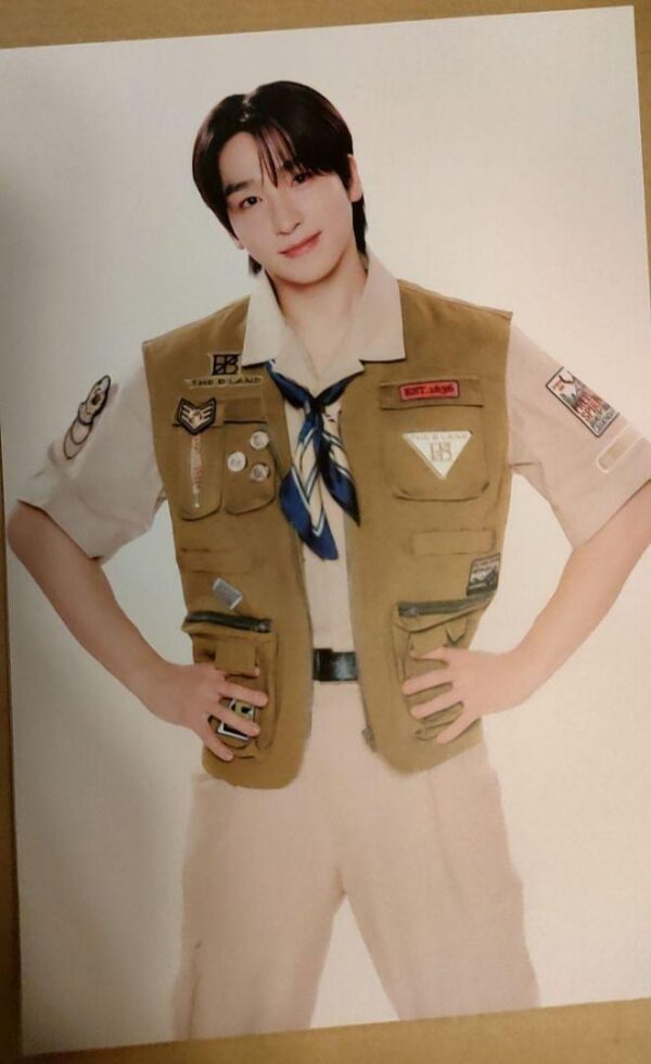 The Boyz W Member Benefits Postcard Sanyoung F/S-M501 from japan Rare  Good cond