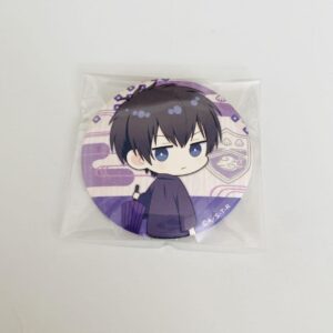 Katekyo Hitman Reborn Hibari Kyoya Can Badge F/S-M501 from japan Rare  Good cond