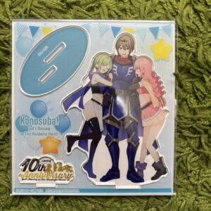 Konosuba 10Th Anniversary Acrylic Stand Mitsurugi F/S-M503 from japan Rare  Good