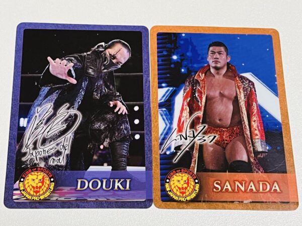 New Japan Pro Wrestling Wafer Collection Box Card F/S-M501 from japan Rare  Good