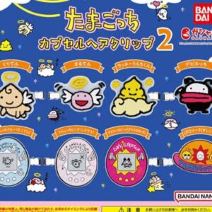 Tamagotchi Capsule Hair Clip 2 Gacha Devilcchi F/S-M503 from japan Rare  Good co
