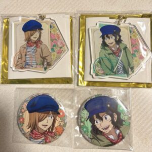 Weak Peda Flower Messenger Teshima Aoyagi Set Acrylic Keyboard Canvas F/S-M501 f